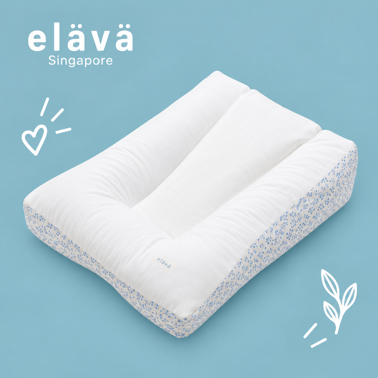 Elava Anti-Reflux Memory Foam Cushion