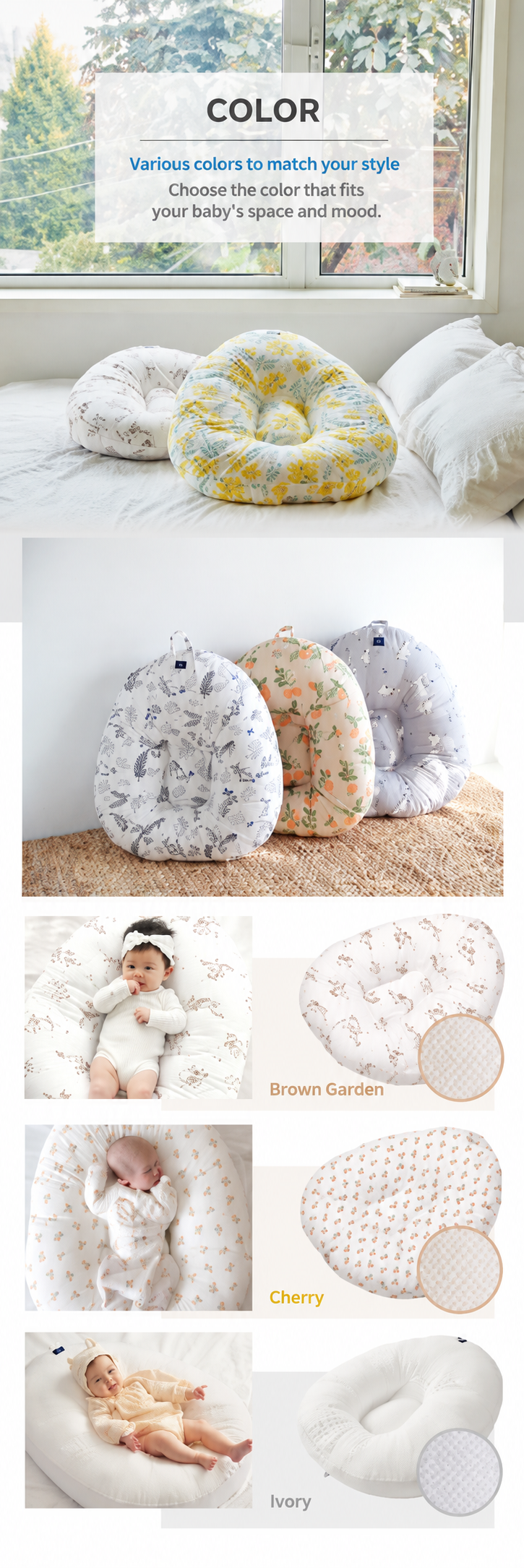 Elava Anti-Reflux Double-Sided Cushion