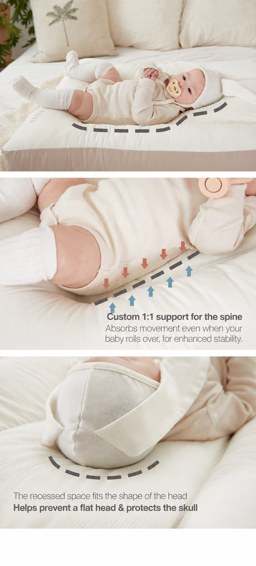 Elava Anti-Reflux Memory Foam Cushion