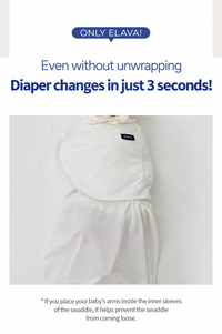 Elava Silent Velcro Wrap with Anti-Startle (Millet) Pouch
