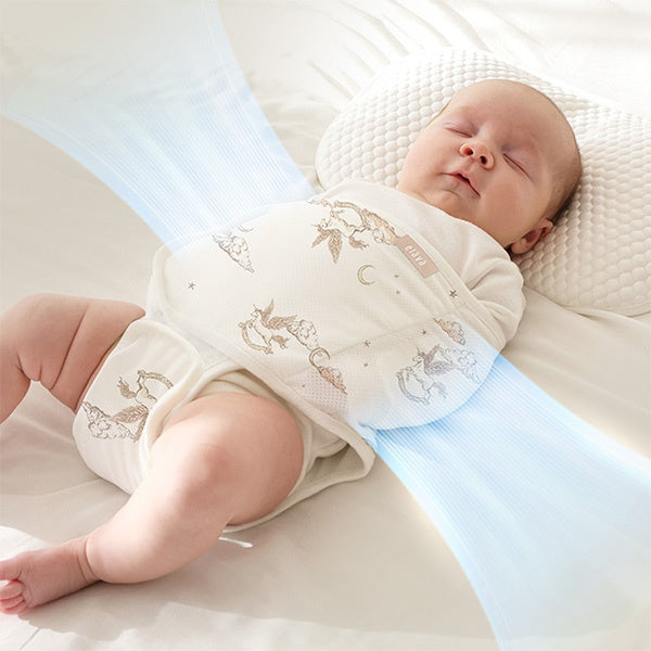 Elava Legs-out Swaddle with Silent Velcro Wrap