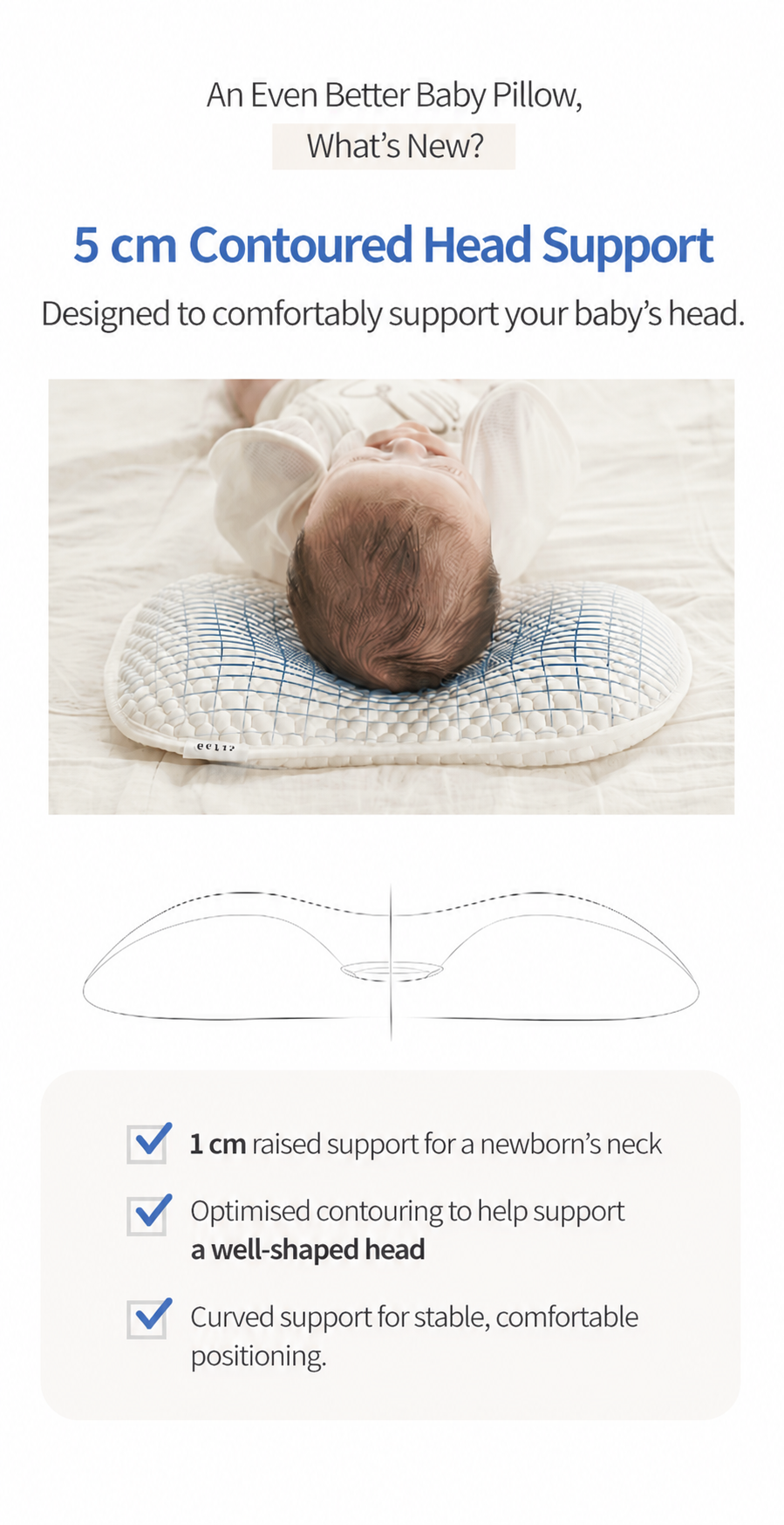 Elava Baby Pillow